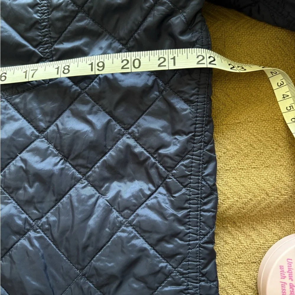 Criquet Men's Quilted Shirt Jacket - Deep Blue - Picture 7 of 10